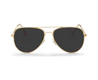 Winstonne Women's Landon Polarised Sunglasses - Gold/Grey