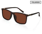 Winstonne Men's Hunter Polarised Sunglasses - Brown