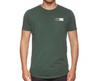Silent Theory Men's Contra Tee / T-Shirt / Tshirt - Bottle Green