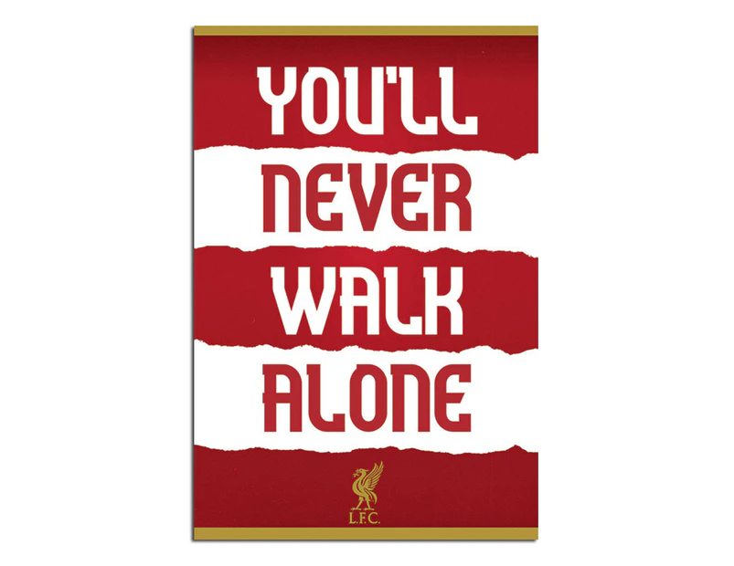 Liverpool FC You'll Never Walk Alone Poster  - 61.5 x 91 cm - Officially Licensed