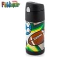 Thermos FUNtainer 355mL Stainless Steel Vacuum Insulated Drink Bottle - Multi Sports 1
