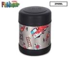 Thermos 290mL FUNtainer Stainless Steel Vacuum Insulated Food Jar - Fire Truck 1