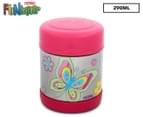 Thermos 290mL FUNtainer Stainless Steel Vacuum Insulated Food Jar - Butterfly 1