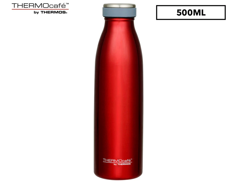 THERMOcafe 500mL Vacuum Insulated Bottle - Red