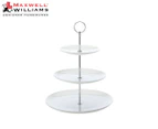 Maxwell & Williams Cashmere 3 Tiered Cake Stand - White