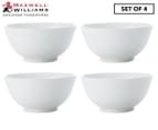 Set of 4 Maxwell & Williams 18cm Cashmere Noodle Bowls - White 1