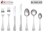 Maxwell & Williams 56-Piece Cosmopolitan 18/10 Stainless Steel Cutlery Set