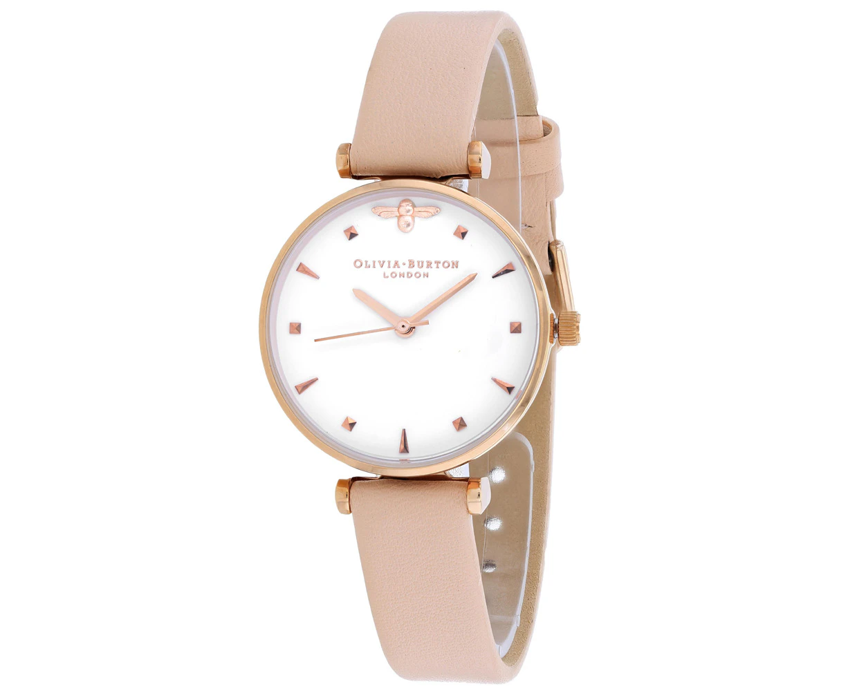 Olivia Burton Ob16am95 Womens White Watch Quartz 30mm