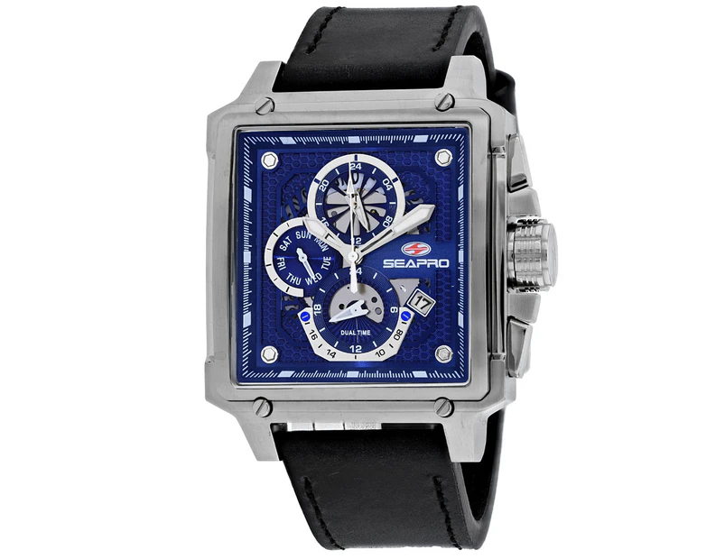 Seapro Men's Blue Dial Watch - SP0112