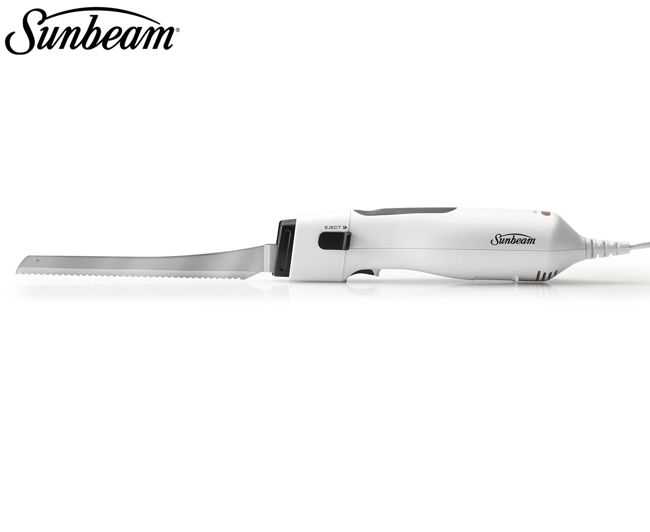 Sunbeam Electric Knife Stainless Steel Meat Bread Carving Knives Easycarve  New