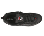 Fila Men's Disruptor 2 Lab Sneakers - Black/Red/White