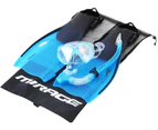 Mirage Nomad Snorkel Kit Adult Small Blue