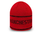 New Era Winter Beanie - SKULL KNIT Manchester United - Red