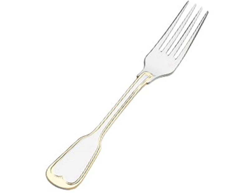 Porto Classico Gold Table Fork Stainless Steel In Gold