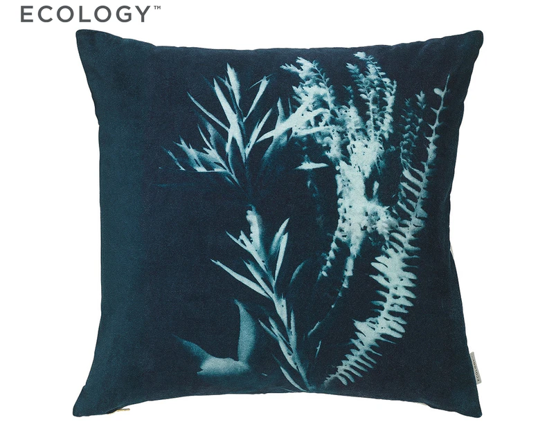 Ecology Sunprint Velvet Cushion 50cm x 50cm