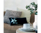 Ecology 50x30cm Sunprint Velvet Cushion - Indigo/Blue