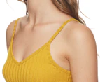 All About Eve Women's Betty Tank - Gold