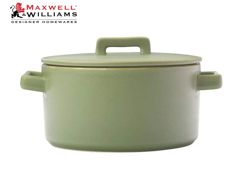 Maxwell & Williams 1.3L Epicurious Round Casserole - Olive