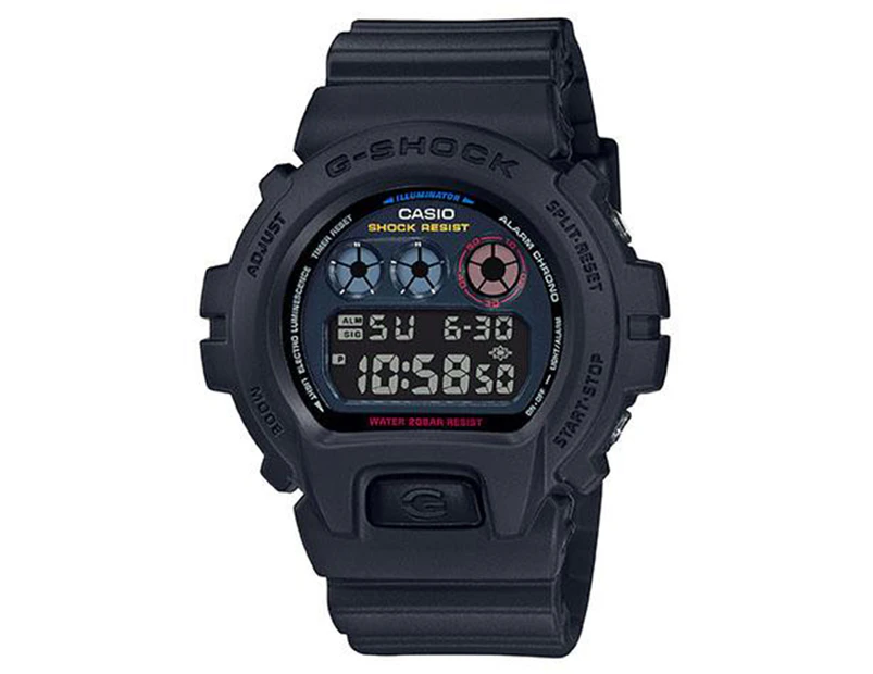 Casio G-Shock Men's 50mm DW6900BMC-1D Watch - Limited Edition Black “Neo Tokyo” Series