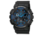 Casio G-Shock Men's 50mm GA100-1A2 Watch - Black/Blue
