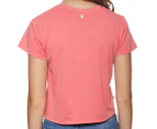 All About Eve Women's Elements Tee / T-Shirt / Tshirt - Pink