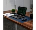 Large Desk Mat | M&W Blue/Yellow 3