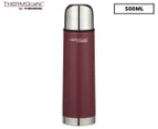 THERMOcafe 500mL Everyday Stainless Steel Vacuum Insulated Flask - Matte Red