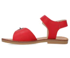 Walnut Melbourne Girls' Ryder Sandals - Red