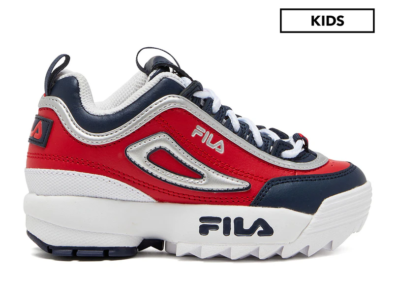 Fila Boys' Disruptor 2 Sneakers - Red/White