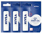 3 x Nivea Repair & Protection SPF15 Lip Balm 4.8g