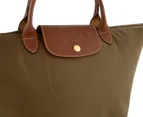 Longchamp Medium Le Pliage Top-Handle Tote Bag - Khaki