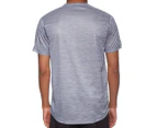 Adidas Men's Designed 2 Move Heathered Tee / T-Shirt / Tshirt - Tech Ink/White