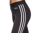 Adidas Women's Essentials 3-Stripes Tights - Black/White
