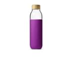 Soma Water Bottle Glass 470ml Eggplant 1