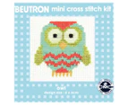 Beutron Owl Mini Cross Stitch Beginners Kit