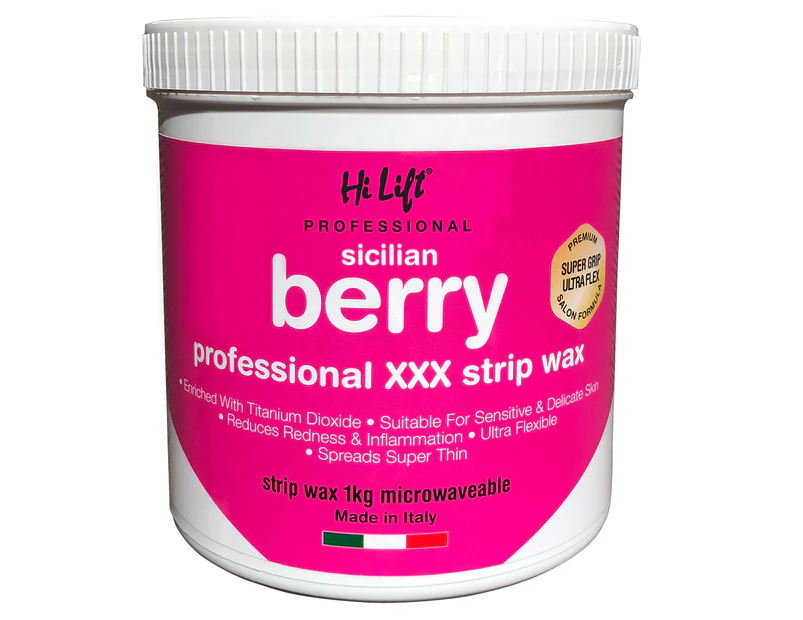 Hi Lift Sicilian Berry Professional Strip Wax 1kg