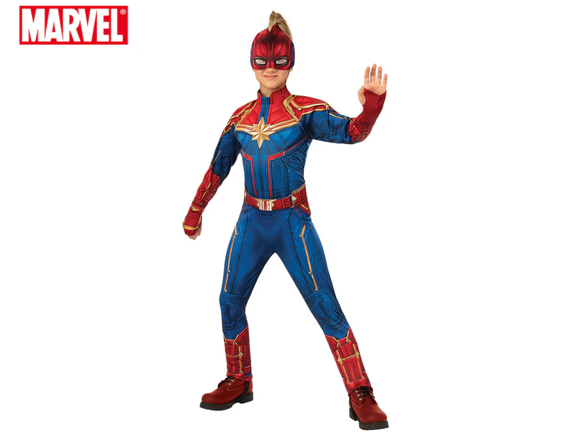 Marvel Kid's Deluxe Captain Marvel Hero Costume