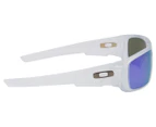 Oakley Crankshaft Polarised Sunglasses - Matte Clear/Violet Iridium