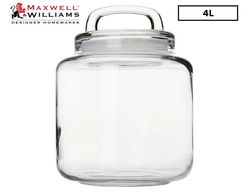 Maxwell & Williams 4L Refresh Storage Jar - Clear