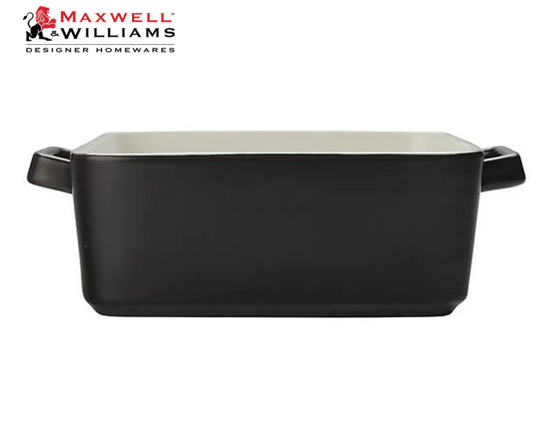 Maxwell & Williams 24x8cm Epicurious Square Baker - Black