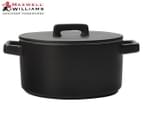 Maxwell & Williams 2.6L Epicurious Round Casserole Dish - Black 1