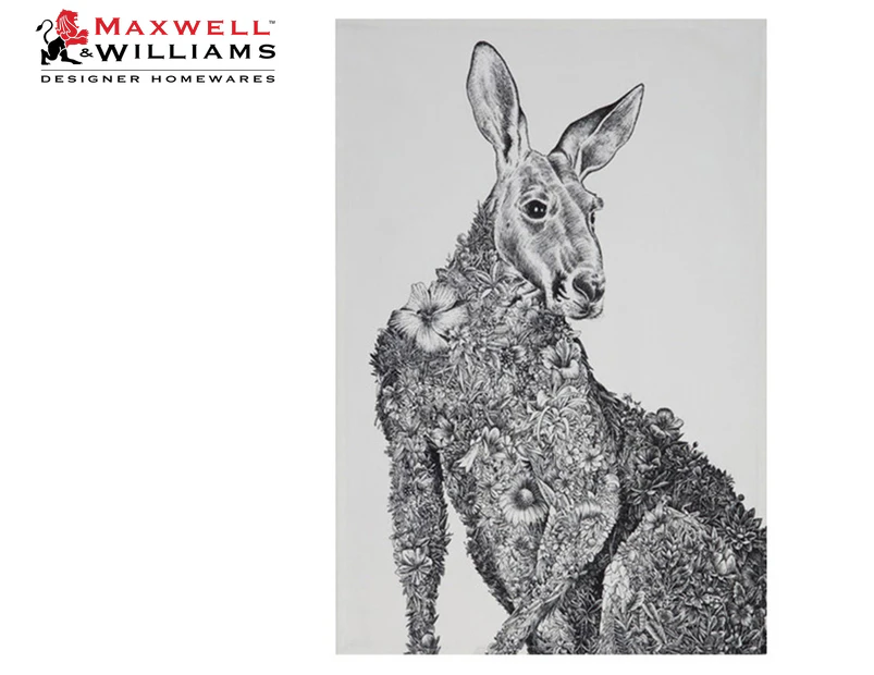 Maxwell & Williams 50x70cm Marini Ferlazzo Tea Towel - Kangaroo