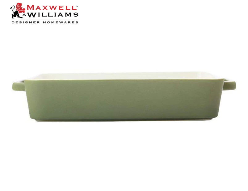 Maxwell & Williams Epicurious Rectangle Baking Dish - Olive Green