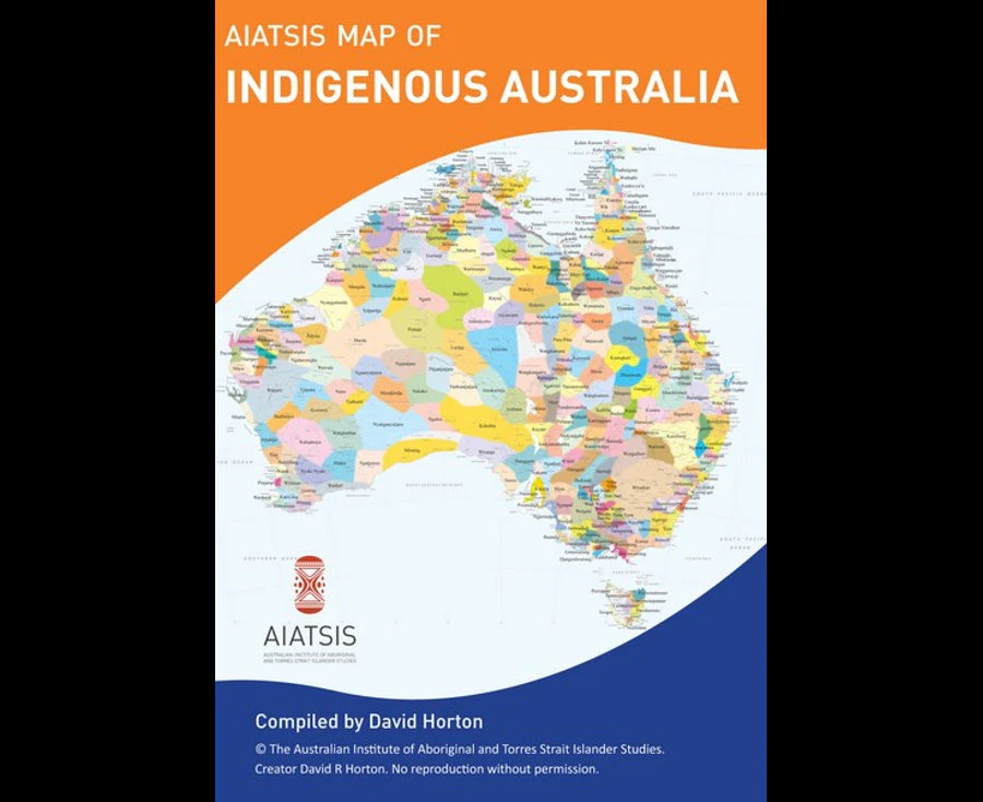 A1 Fold Aiatsis Map Indigenous Australia