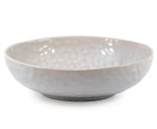 Set of 4 Salt & Pepper 22cm Adam D'Sylva Stoneware Bowl - White