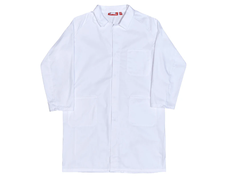 Hard Yakka Poly-Cotton Dustcoat - White