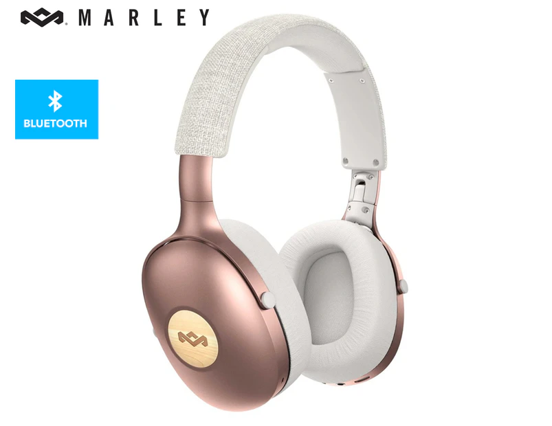 House Of Marley Positive Vibration XL Wireless Headphones - Copper