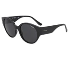 Vogue Women's Glam Cut Sunglasses - Black/Grey