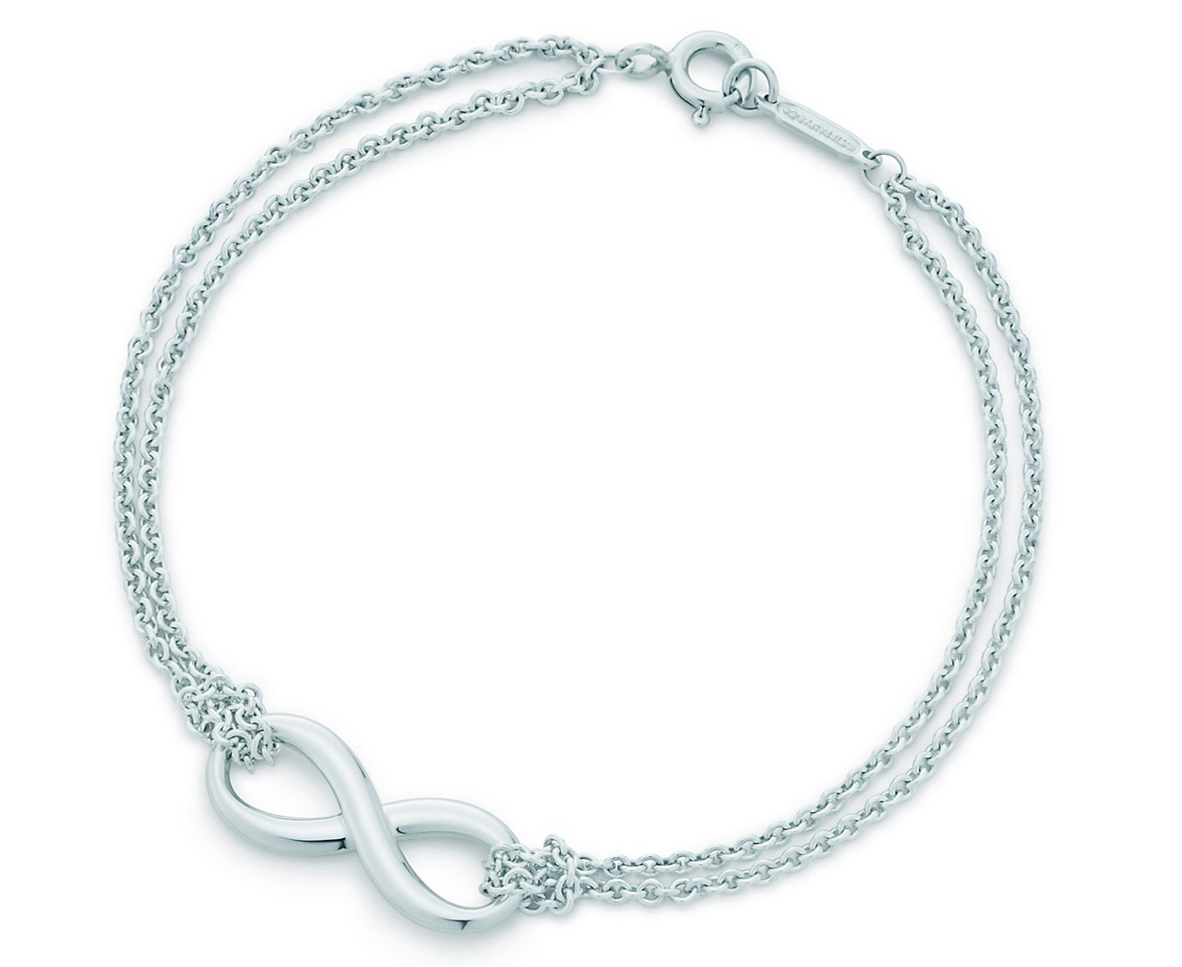 tiffany infinity bracelet sterling silver