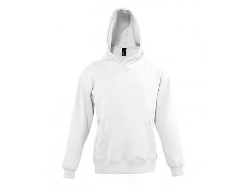 SOLS Childrens/Kids Slam Hooded Sweatshirt (White) - PC2682